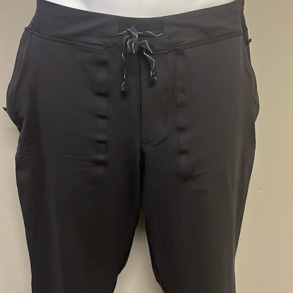 Patagonia Black Pull-On Elastic Waist Joggers with Drawstrings and Pockets- Med - Picture 5 of 13